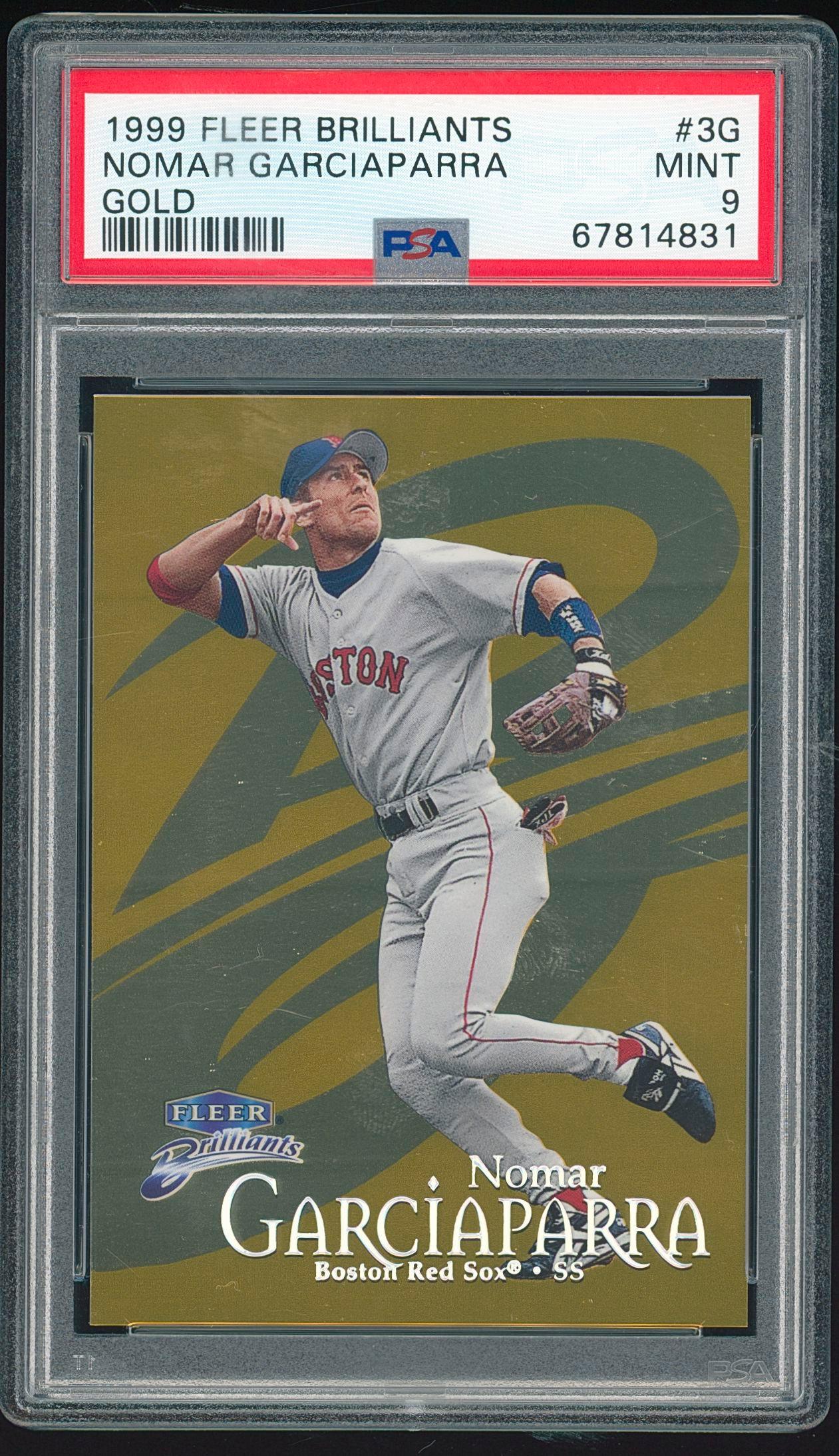 その他 '99 Fleer Brilliants Pulsars Garciaparra 1999 Fleer Brilliants Shining Stars Baseball Cards - The